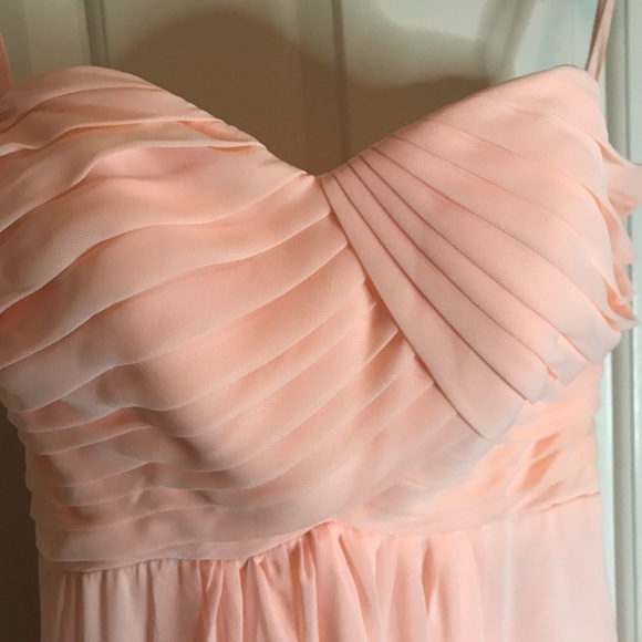 Strapless Pleated Bridesmaid Dress - Picture 5 of 11